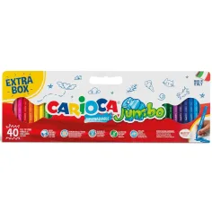 Jumbo set maxi flomastera 40 kom - Carioca