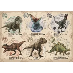 Jurassic World 104-dijelni Super Color Puzzle - Clementoni slika 2