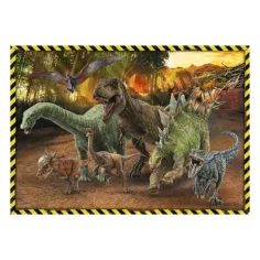 Jurassic World: Dinosauri iz Jurskog parka Puzzle od 200 dijelova - Trefl slika 2