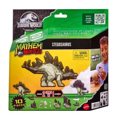 Jurassic World: Mayhem Mix-Ups DIY Mutantni dinosaur Stegosaurus - Mattel