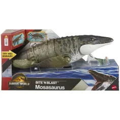 Jurassic World: Obnova – Bite 'N Blast Mosasaurus figura - Mattel
