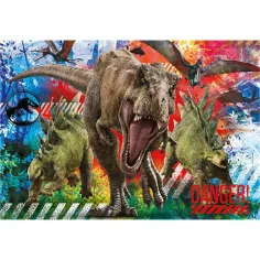Jurassic World Supercolor puzzle od 180 kom - Clementoni slika 2