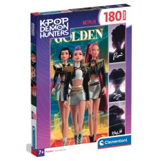 K-pop demonlovci Super puzzle 180 kom - Clementoni