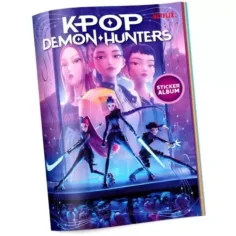 K-Pop lovci demona zbirka albuma za sakupljive naljepnice - 2 x 5 kom naljepnica