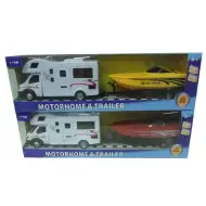 Kamp kućica i trkaći čamac