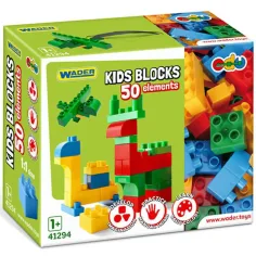 Kids Bloks građevni elementi, set od 50 komada - Wader