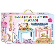 Kinetic Sand: Stol za kinetički pijesak - dvije boje