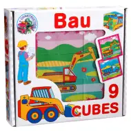 Kockice sa motivima gradnje, 9 komadi