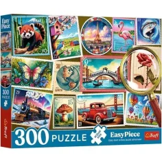 Kolekcija markica Easy Piece 300-dijelni puzzle - Trefl