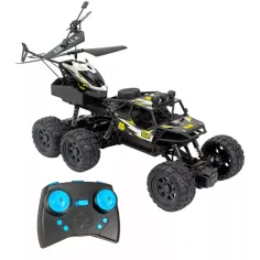 KOO: Kokan 052 daljinski terenski automobil i helikopter 2 u 1 igračka set s LED svjetlom slika 2