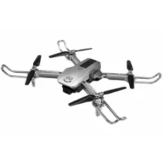 KOO: Kotaro 080 siva sklopiva dron s daljinskim upravljačem, dvostrukom kamerom i LED svjetlima slika 2
