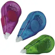 Korektor u traci 5mm x 5m tri boje