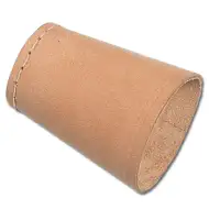 Kožna čaša za poker sa kockama - Piatnik