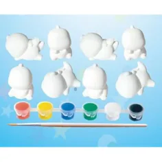 Kreativni set figurica dinosaura koje je moguće oslikati slika 2