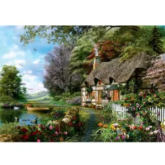 Kućica u šumi puzzle od 1000 dijelova slika 2