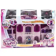 Kućica za lutke sa dodacima, lutkama, zvukom i svijetlom