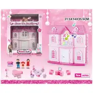 Kućica za lutke sa dodacima, zvukom i svijetlom 31x14x35cm