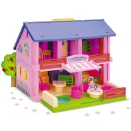 Kućica za lutke sa namještajem na 2 etaže - Wader