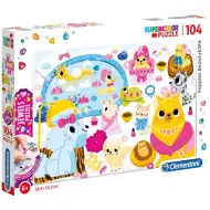 Kućni ljubimci u wellnessu puzzle 104kom - Clementoni