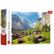 Lauterbrunnen, Švicarska 3000 kom puzzle - Trefl
