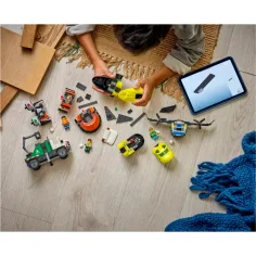 LEGO® City: Avion, vozilo s dizalicom i zračna podloga remix (60505) slika 5