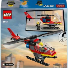 LEGO® City: Vatrogasni helikopter za spašavanje (60411) slika 2