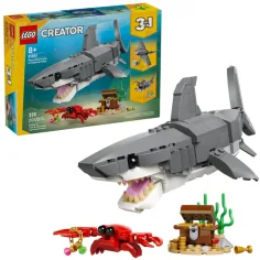 LEGO® Creator: Opasni morski pas sa škrinjom s blagom (31381)