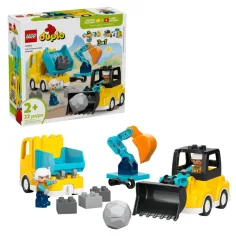 LEGO® DUPLO®: 3 u 1 građevinski strojevi (10475)