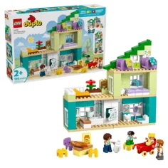 LEGO® DUPLO®: 3 u 1 moderni obiteljski dom s figuricama (10470)