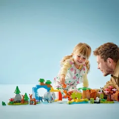 LEGO® DUPLO®: 3 u 1 obitelji životinja u divljini (10446) slika 4