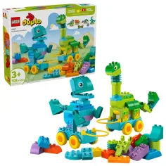 LEGO® DUPLO®: 3 u 1 pokretni dinosauri (10451)