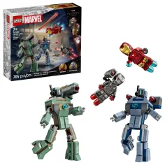 LEGO® Marvel: Iron Man i War Machine protiv Hammer dronova (76320)