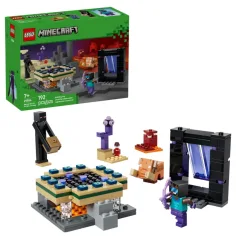 LEGO® Minecraft: Putovanje do vrata Podzemlja i Kraj-portala (21584)