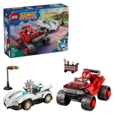 LEGO® Sonic the Hedgehog™: Silverov auto protiv Knucklesovog monster trucka (77118) slika 1