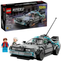 LEGO® Speed Champions: Povratak u budućnost vremenski stroj (77256) slika 1