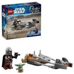 LEGO® Star Wars™: Speeder bike Mandaloriana i Grogu (75436)