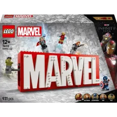 LEGO® Super Heroes: MARVEL logo i minifigure (76313)