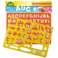 LENA: Brojevi, slova i znakovi predložak