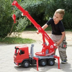 LENA: Mercedes-Benz Arocs veliki vatrogasni kamion s dizalicom 70 cm slika 4