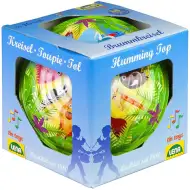 LENA: Metalni puž sa uzorcima divljih životinja 16cm