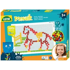 LENA: Mosaik Prozirne točkice kreativni set 10mm 200kom