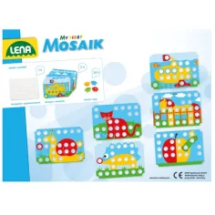 LENA: Mosaik Prvi Pötyi kreativni set s 7 uzoraka 32mm 36kom slika 2