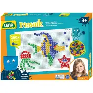 LENA: Mozaik Prozirni kreativni set sa čavlićima 10mm 260kom
