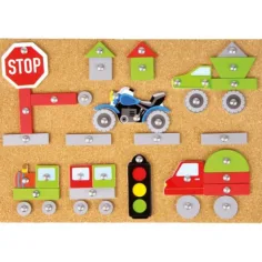 LENA: Set igara od 64 kom - Vozila i transport slika 4
