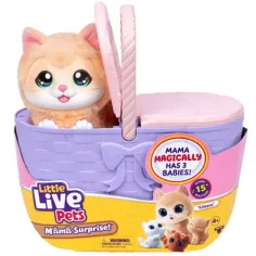 Little Live Pets: Mačka u košarici s mačićima