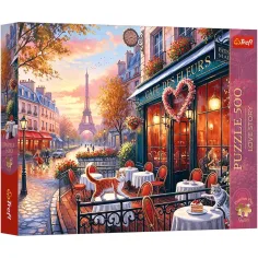 Ljubavna priča Ljubav u Parizu 500-dijelni Premium plus kvalitetni puzzle - Trefl