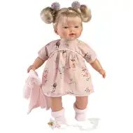 Llorens: Beba koja plače Aitana s dudom, ružičasti kardigan 33 cm