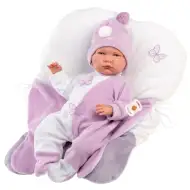 Llorens: Lalo Lloron 42 cm novorođenče koje plače u povijanju u obliku leptira