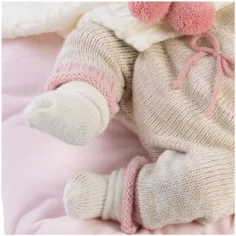 Llorens: Reborn beba u pletenoj odjeći limitirano izdanje 42cm slika 6
