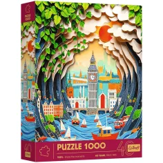 London 3D efekt 40 godina jubilejna edicija 1000 komada puzzle - Trefl